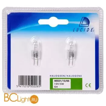 Лампа Lucide G4 5W 12V 2900K 50Lm 50231/12/05