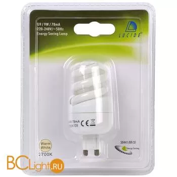 Лампа Lucide G9 9W 220V 2700K 333Lm 50441/09/31