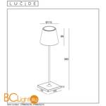 Настольная лампа Lucide Justin 27888/02/31 - Схема