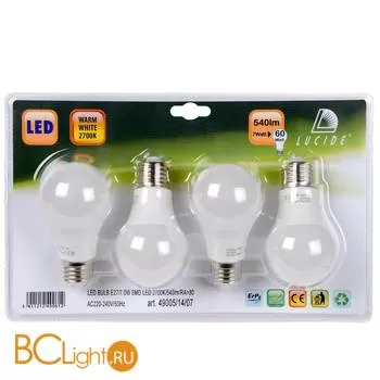 Лампа Lucide E27 5W 220V 2700K 540Lm 49005/14/07