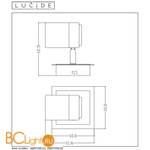 Потолочный светильник Lucide Lennert 26957/05/30 - Схема