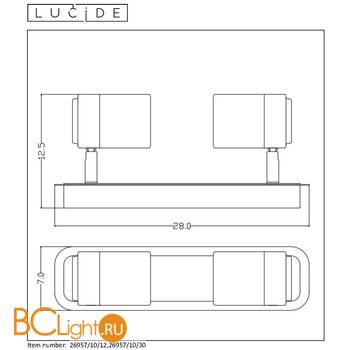 Потолочный светильник Lucide Lennert 26957/10/30 - Схема