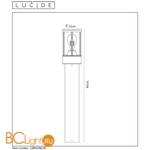 Садово-парковый фонарь Lucide Lori 14893/80/30 - Схема
