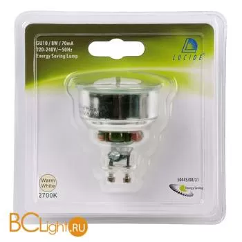 Лампа Lucide GU10 8W 2700K 160Lm 50445/08/31