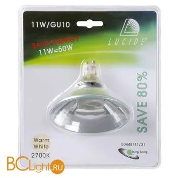 Лампа Lucide GU10 11W 2700K 340Lm 50448/11/31