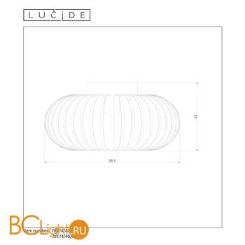 Потолочный светильник Lucide Manuela 78174/40/30 - Схема