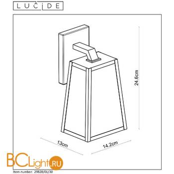 Бра Lucide Matslot 29828/01/30 - Схема