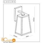 Бра Lucide Matslot 29829/01/30 - Схема