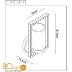 Бра Lucide Nispen 29827/01/30 - Схема