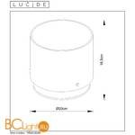 Настольная лампа Lucide Owino 74502/20/65 - Схема