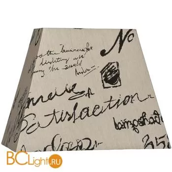 Абажур с каллиграфическим принтом Lucide Shades 61021/27/55