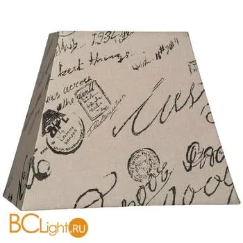 Абажур с каллиграфическим принтом Lucide Shades 61021/30/55