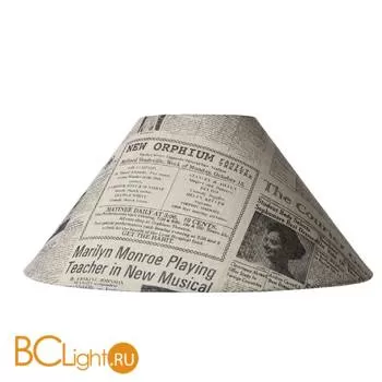 Абажур с газетным принтом Lucide Shades 61022/35/55