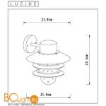 Настенный светильник Lucide Zico 11874/01/30 - Схема
