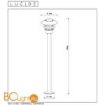 Садово-парковый фонарь Lucide Zico 11874/99/30 - Схема