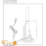 Настольная лампа Lucide Zilda 08526/01/30 - Схема