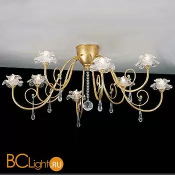 Потолочная люстра Lucienne Monique Roses 7530/8 Oro