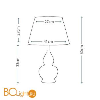 Настольная лампа Lui's Collection Autumn Leaf LUI/AUTUMN LEAF - Схема