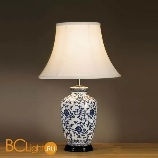Настольная лампа Lui's Collection Blue Ginger Jar LUI/BLUE G JAR + LUI/LS1010