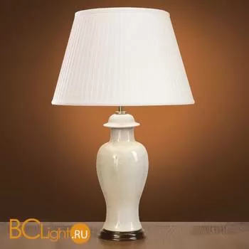 Настольная лампа Lui's Collection Crackle LUI/IVORY CRA SM + LUI/LS1004
