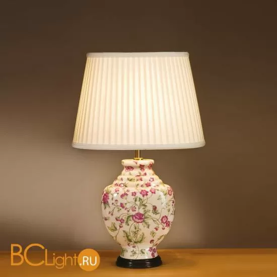 Настольная лампа Lui's Collection Pink Blossoms LUI/PINK CARN + LUI/LS1046