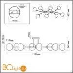 Люстра Lumion Alana 4517/8C - Фото 2