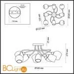 Люстра Lumion Alexis 4552/8C - Фото 1
