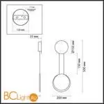 Бра Lumion ARDA 5636/8WL - Фото 0