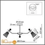 Люстра Lumion AURICA new 8046/8C - Фото 0