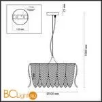 Подвесной светильник Lumion Beatris 5296/5 - Фото 0