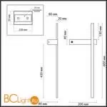 Настенный светильник Lumion BLAKE 5694/6WL - Фото 0