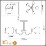 Люстра Lumion BLISS 5642/5C - Фото 1