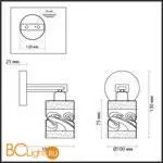 Бра Lumion Bonnie 4491/1W - Фото 1