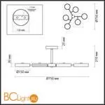 Люстра Lumion BRAD 5651/99CL - Фото 0