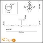 Люстра Lumion BRAD 5653/99CL - Фото 0