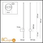 Настенный светильник Lumion BRAM 5678/12WL - Фото 0