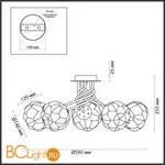 Люстра Lumion Breana 4557/5C - Фото 0