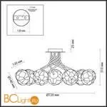 Люстра Lumion Breana 4556/7C - Фото 1