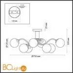 Люстра Lumion Candice 4555/8C - Фото 1