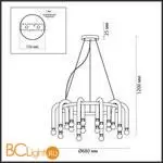Подвесной светильник Lumion CASPIAN 5699/20 - Фото 0
