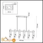 Люстра Lumion CASPIAN 5699/12C - Фото 0