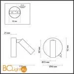 Бра Lumion Chase 5222/3WL - Фото 0