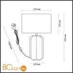 Настольная лампа Lumion CHI 5665/1T - Фото 0