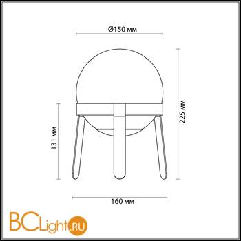 Настольный светильник Lumion Chipo 3650/1T - Схема