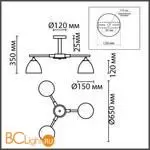 Люстра Lumion COLANGE new 8095/3C - Фото 0