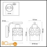 Бра Lumion Colett 3271/1W - Схема