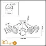 Люстра Lumion DANIKA 4593/5C - Фото 0