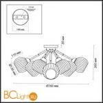 Люстра Lumion DANIKA 4593/8C - Фото 0