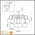 Люстра Lumion Darcy 4551/8C - Фото 1