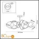 Люстра Lumion Darlene 4532/8C - Фото 1